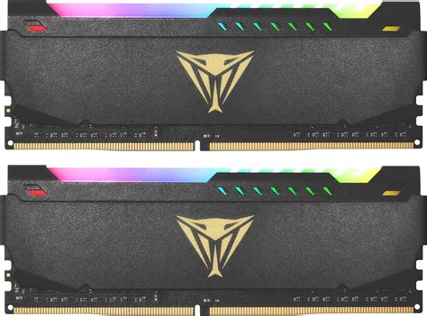 Patriot Viper Steel RGB DDR4 RAM 32GB (2X16GB) 3200MT/s CL16 1.35v ...