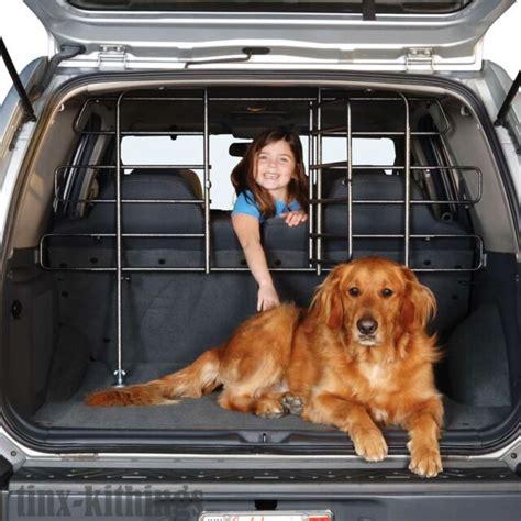 Vehicle Pet Barrier Dog Gates For Cars Adjule Divider Safety Pet