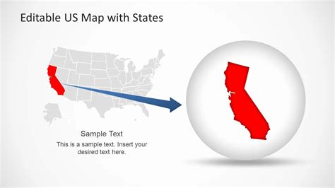 50 Editable Us State Map Powerpoint