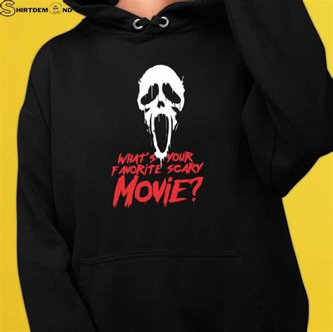 Ghostface Shirt Whats Your Favorite Scary Movie T Shirt In 2023