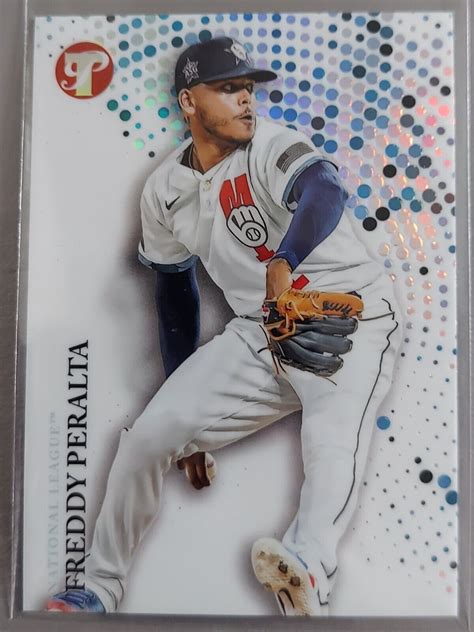 2022 Topps Pristine Freddy Peralta Refractor 269 Brewers Ebay