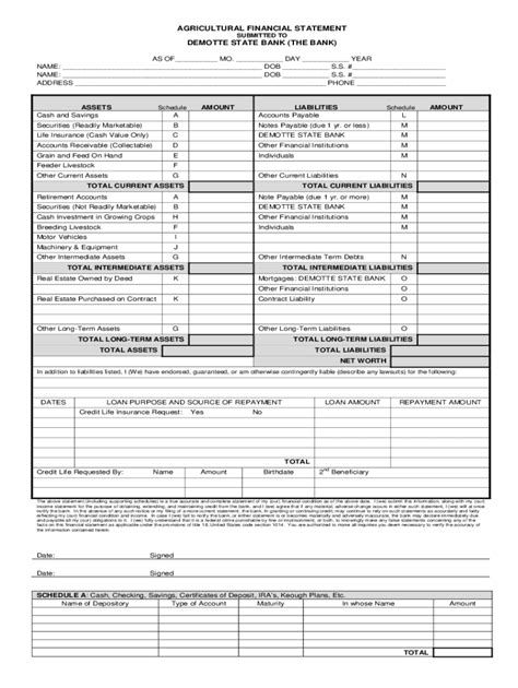 Fillable Online Business Financial Statement Market Based Fax Email Print Pdffiller