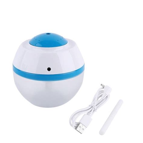 [ฺblue Color] Usb Aromatherapy Air Humidifier Essential Oil Diffuser Fogger Led Night Light