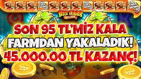 Big Bass Splash 95 TL Kala Oyun Döndü Big Bass Splash Küçük Kasa