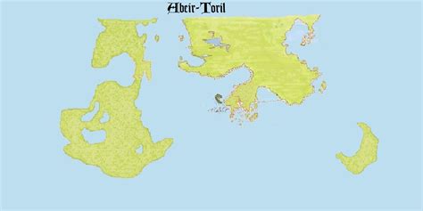 Abeir Toril World Map - Maping Resources