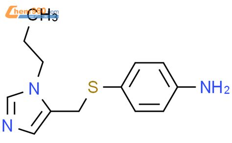 Propyl H Imidazol Yl Methyl Thio Benzenaminecas