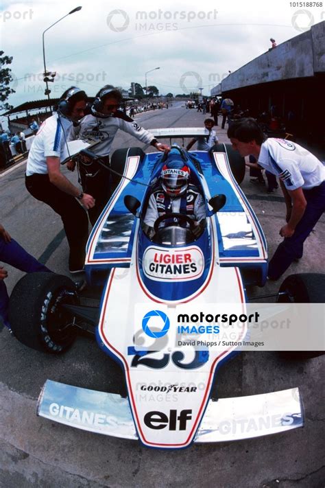 Patrick Depailler FRA Ligier JS11 Finished The Race In Second