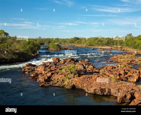 Novo river at Jalapão National Park, Tocantins state, one of the ...