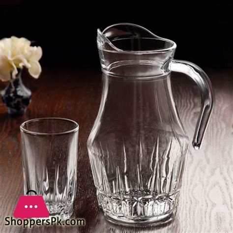 Buy Marjan Set Of 1 Jug And 6 Glasses At Best Price In Pakistan