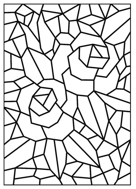Desenho Mosaico Infantil Para Colorir - 8