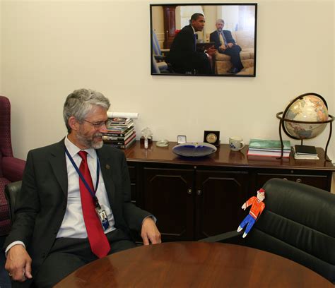 Flat Stanley Drops in on OSTP | whitehouse.gov