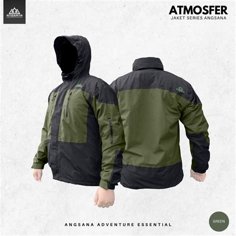 Jual Jaket Angsana Original Seri Atmosfer Waterproof DWR Shopee Indonesia