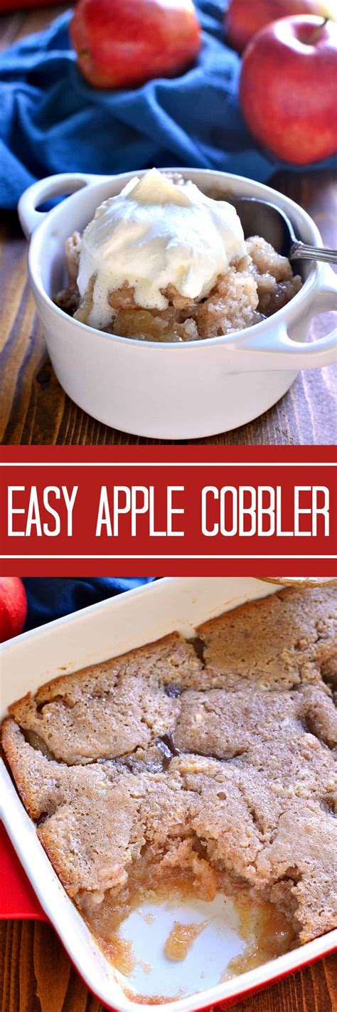 Easy Apple Cobbler Lemon Tree Dwelling