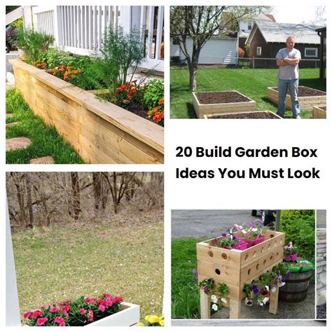 20 Build Garden Box Ideas You Must Look | SharonSable