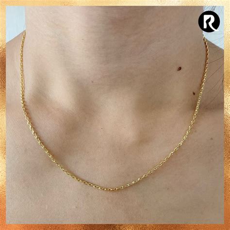 Jual Kalung Rante Emas Karat Asli Model Rantai Medan Nori Shopee