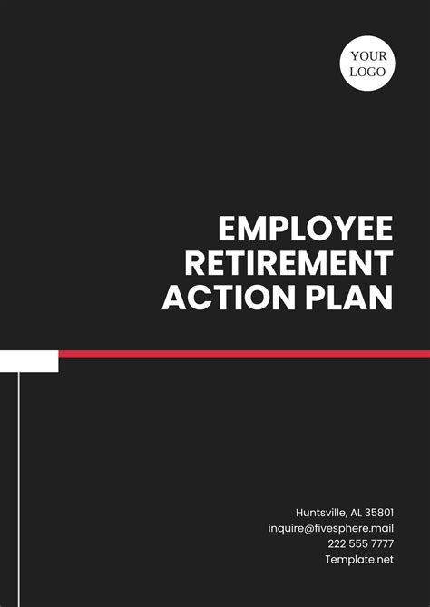 Free Employee Retirement Action Plan Template to Edit Online