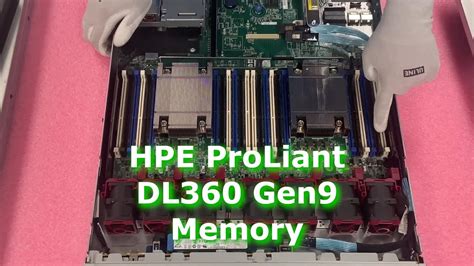 HPE ProLiant DL360 Gen9 Server Memory Overview Upgrade How To