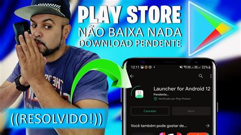 PLAY STORE NÃO BAIXA NADA fica em DOWNLOAD PENDENTE Como Resolver YouTube