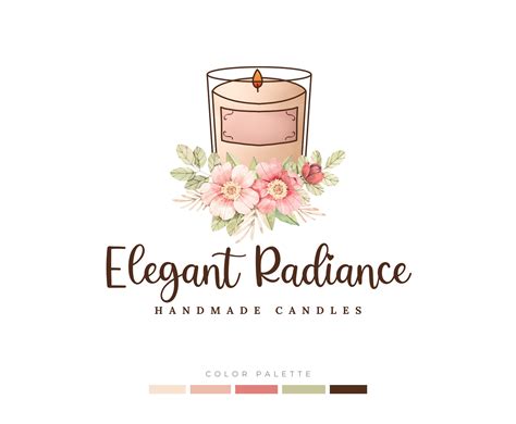 Candle Business Logo Design Candle Logo Custom Design Small - Etsy