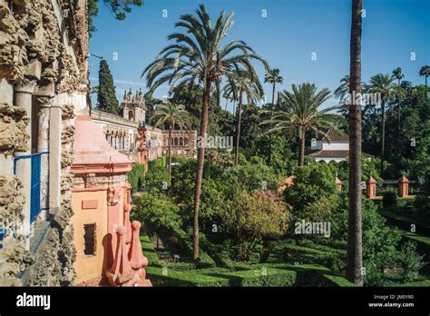 The amazing Royal Palace in Seville, Andalusia, Spain Stock Photo - Alamy