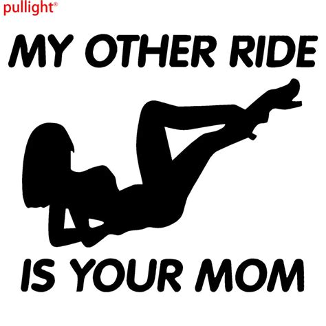 15cm 12 5cm My Other Ride Is Your Mom Decal Truck Car Import Funny Car