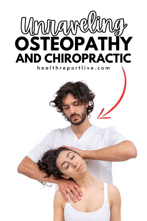 Do You Know The Difference Between An Osteopath And A Chiropractor