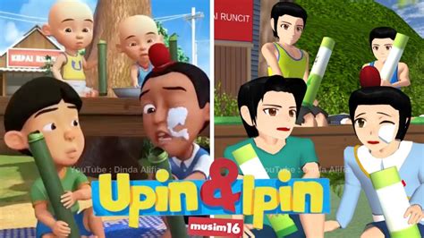 Tiru Aksi Upin Ipin Terbaru Raya Norma Baharu Masak Lemang Ketupat