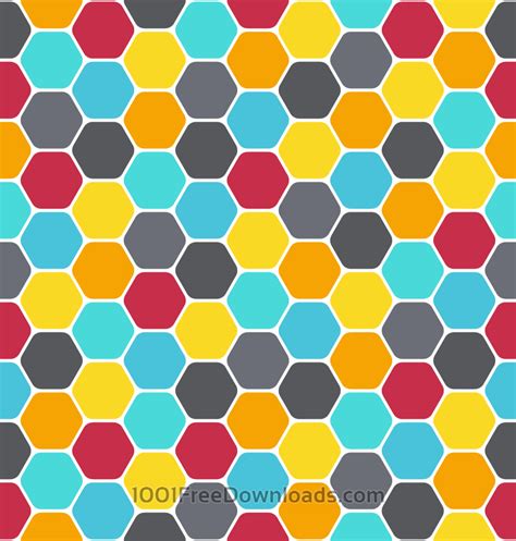 Download Vector - Honeycomb Pattern Vector - Vectorpicker