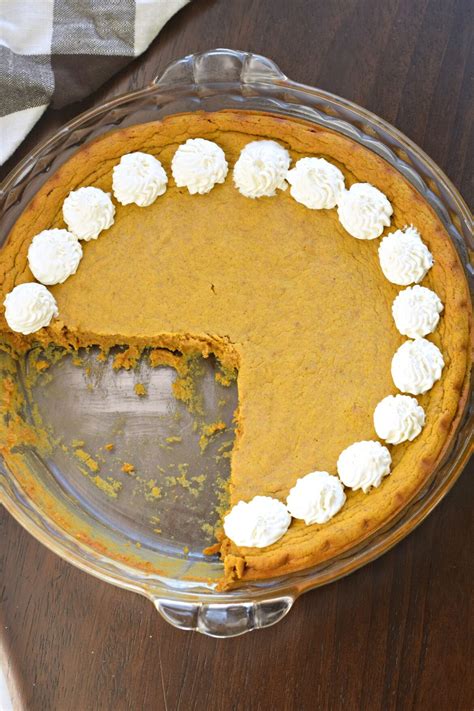 Crustless Pumpkin Pie No Sugar No Flour Recipes