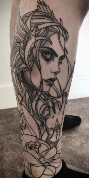 35 Amazing Valkyrie Tattoos That You Must See Tattoo Me Now