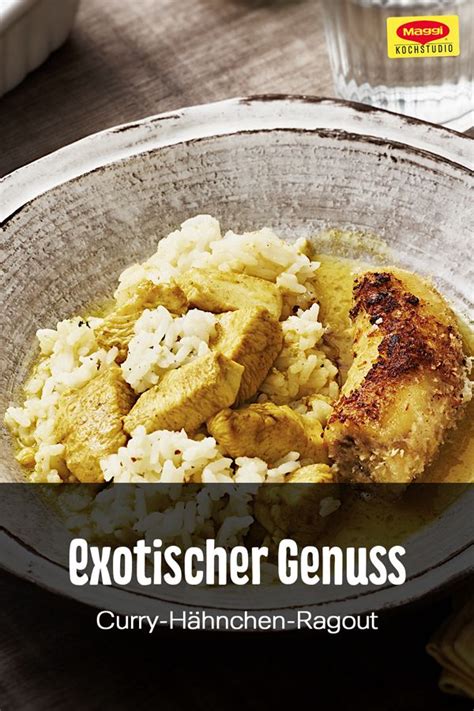 Das außergewöhnliche Curry Hähnchen Ragout von MAGGI mit gebratenen