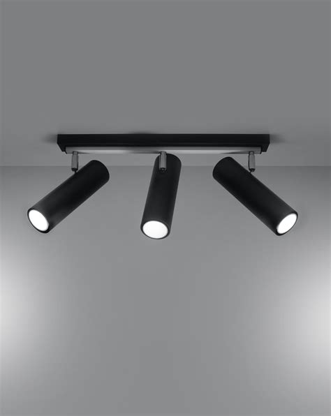 Spot LAMPA Sufitowa STELLO SL 0501 MDECO Czarne MLAMP Pl