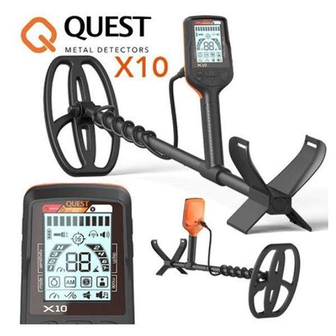 Quest X10 Metal Detector – Detectors Direct