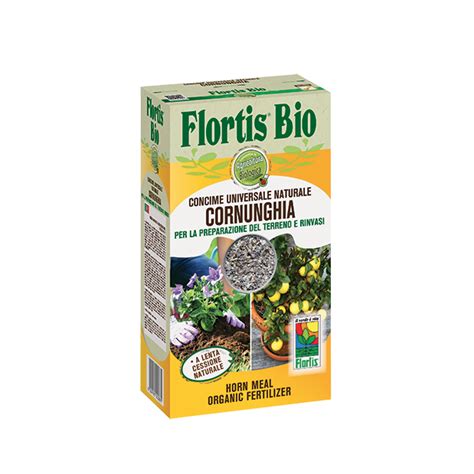 FLORTIS Cornunghia Naturale 500Gr Garden Center Mediterraneo