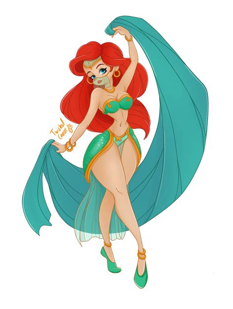 Request Ariel bellydancer by TwistedCarrot on DeviantArt