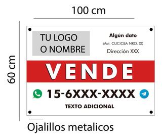 Cartel De Due O Vende Mercadolibre