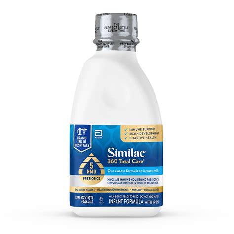 Similac 360 Total Care Ready-to-Feed Infant Formula with 5 HMO Prebiotics - Shop Formula at H-E-B