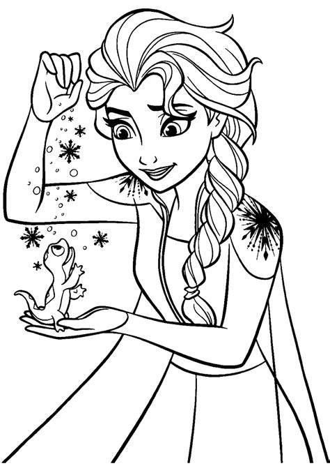 Elsa Coloring Pages - Coloring Pages For Kids And Adults | Elsa coloring pages, Frozen coloring ...