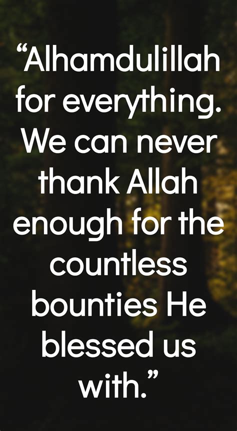 35 Alhamdulillah Quotes To Thanks Allah Islamic Quotes