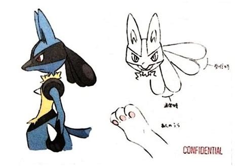 Aleph ℵ 🏳️‍🌈 On Twitter Concept Art Of Lucario Published In The