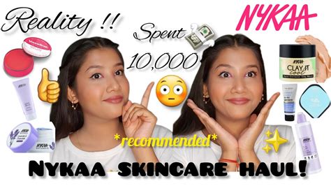 HUGE Nykaa Skincare Haul Nykaa Haul Nykaa Hot Pink Sale 2023