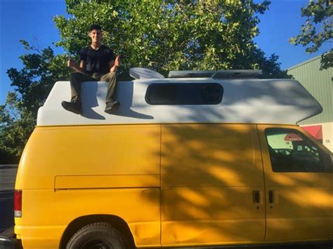 Guy Turns A Creeper Van Into The Ultimate Adventure Vehicle [Photos ...