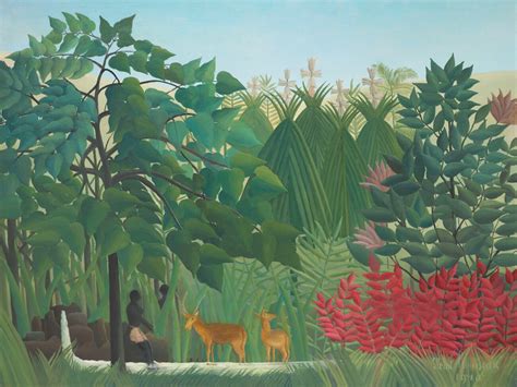 Henri Rousseau Jungle Paintings