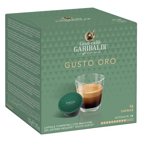 Dolce Gusto Coffee Capsules Gran Caffe Garibaldi Gusto Oro Pcs