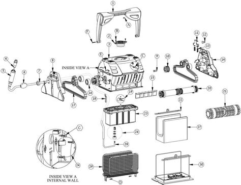 Parts Diagram - Maytronics Dolphin Evolution X5