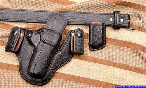 Brigade Custom Holsters | Leather Gun Holsters; Concealed Carry ...