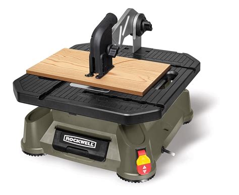 Scroll Tabletop Saw Rockwell Jigsaw Blade Runner X2 Portable Cross Rip Cut 0 60 Ebay