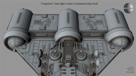 Arquitens Class Light Cruiser D Model Max Free D