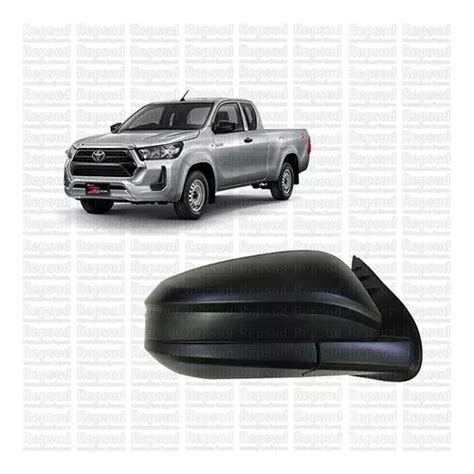 Espejo Derecho Toyota Hilux Revo Electrico Negro Cuotas Sin