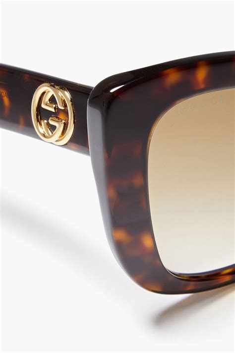 Gucci Cat Eye Tortoiseshell Acetate Sunglasses The Outnet